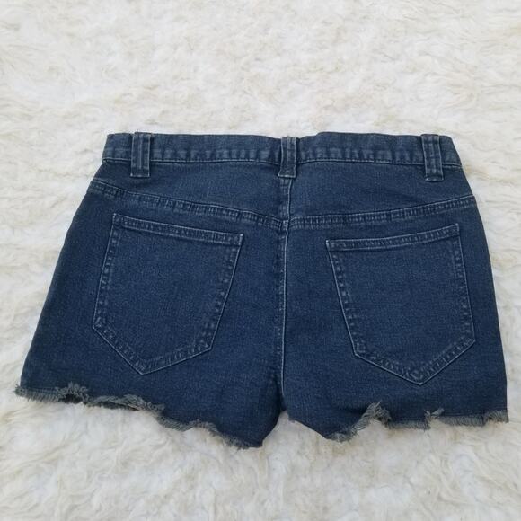 Cutoff Jean Shorts NWOT Venus Size 10 Dark Stretch Denim Women Summer Casual - Picture 5 of 5